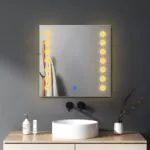 Hollywood Style LED Bathroom Mirror with Side Bulb Lighting