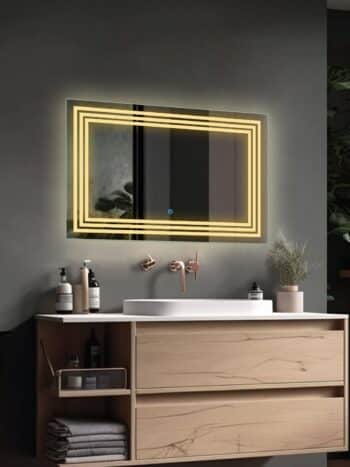 Cozy Glow LED Mirror | Warm White (3000K)
