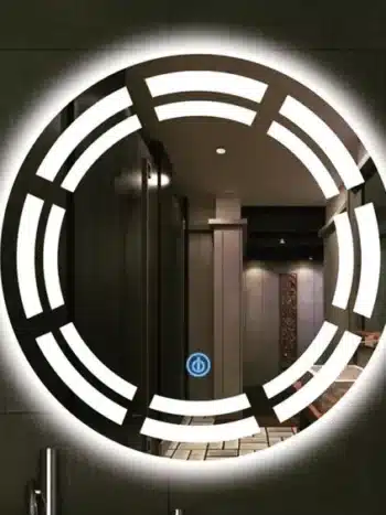 Zeba Round LED Mirror - Dimmable Vanity Mirror
