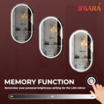 Oval LED Capsule Mirror