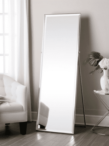 Full length LED mirror