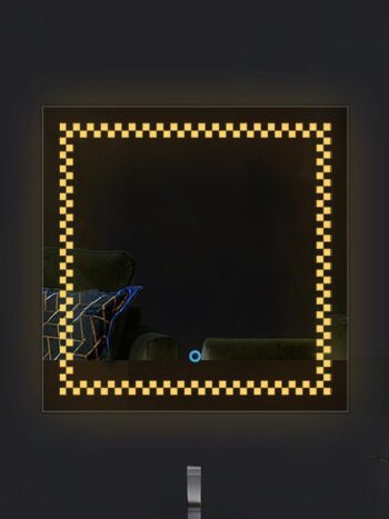 Warm Glow LED Mirror