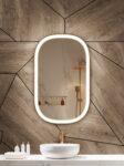 Vertical Oval Mirror