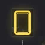 Dual Color Duo Glow LED Mirror for Bathroom - Rectangular