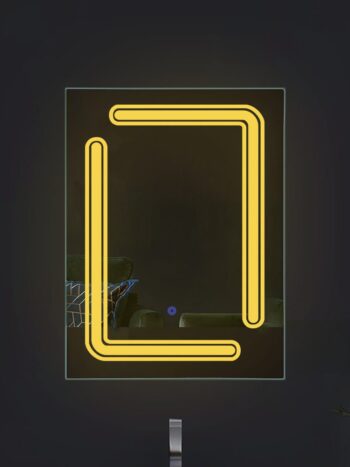 Artisan Crafted Belgium Glass LED Mirror | Touch Control