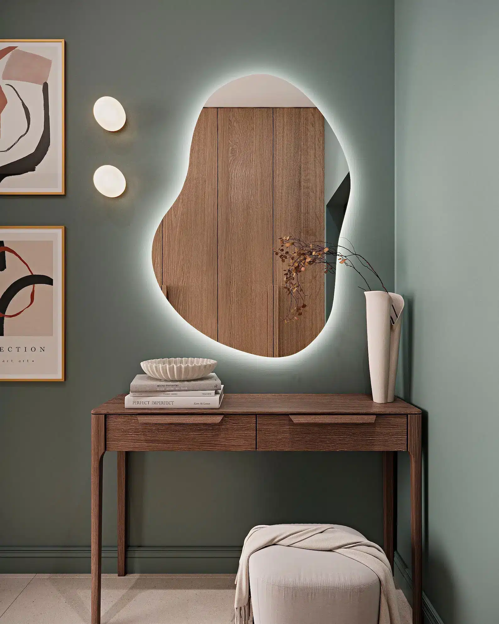 Dimmable LED light mirrors enhancing daily life with adjustable lighting for grooming, skincare, and ambiance.