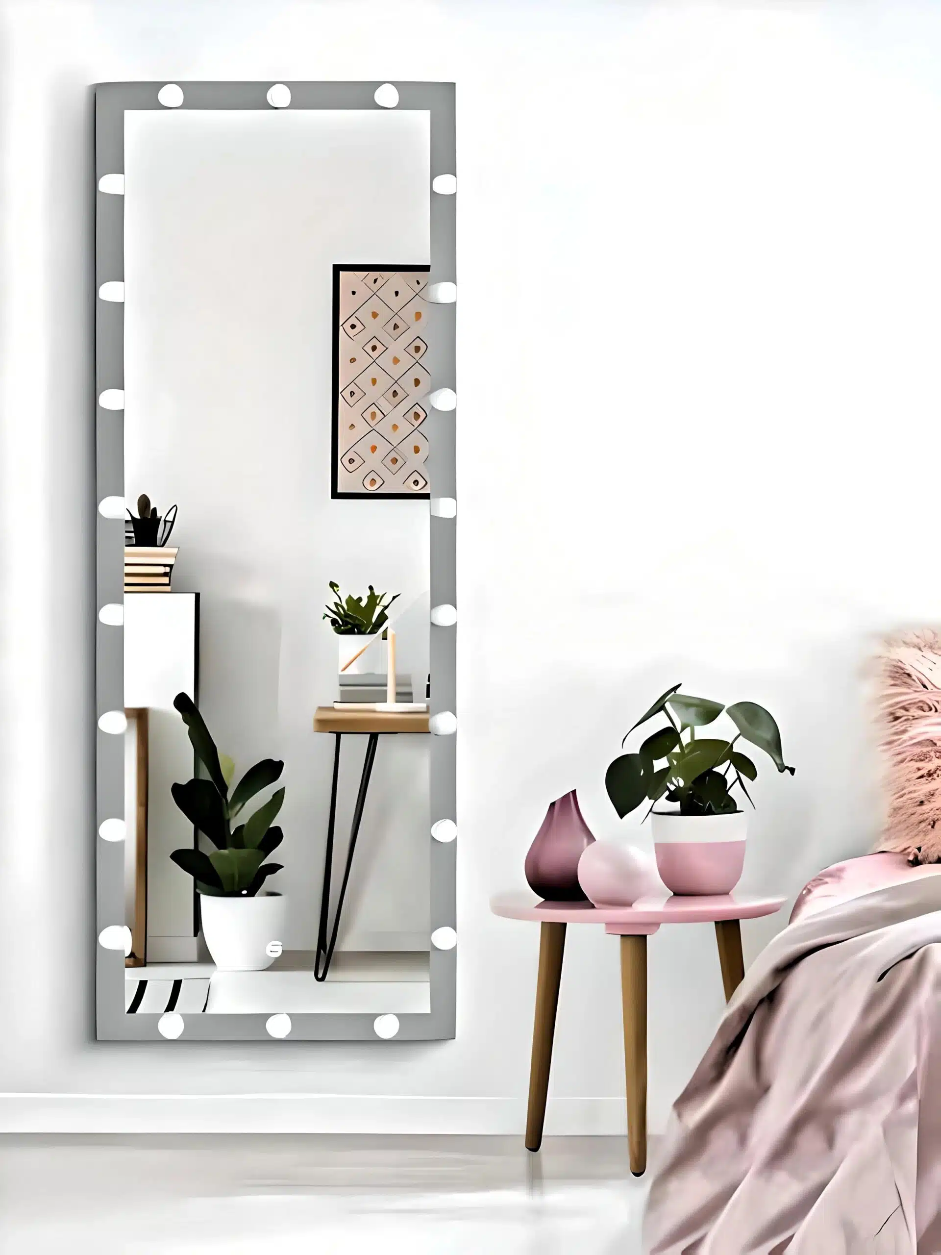 Lumiere LED Bulb Vanity Mirror - Touch Sensor & HD View