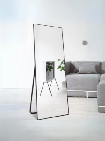 Corner Placement Standing Mirror - Extendable & Durable