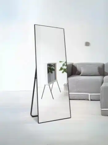 Corner Placement Standing Mirror - Extendable & Durable
