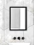 Modern Matte Metal Mirror - Black, Gold, Rose Gold Options