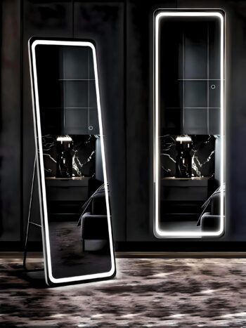 Chic LED Standing Mirror - HD Imported Belgium & HiLight Illumination
