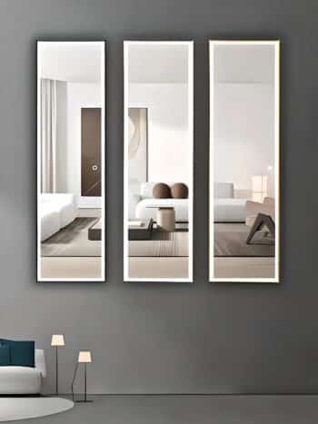 Heritage Framed LED Metal Mirror - Anodized & Waterproof