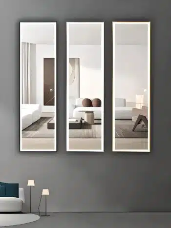 Heritage Framed LED Metal Mirror - Anodized & Waterproof
