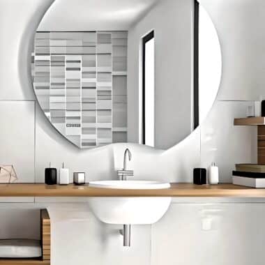 Elegant LED Mirrors for Bakery and Dessert Shop Interiors