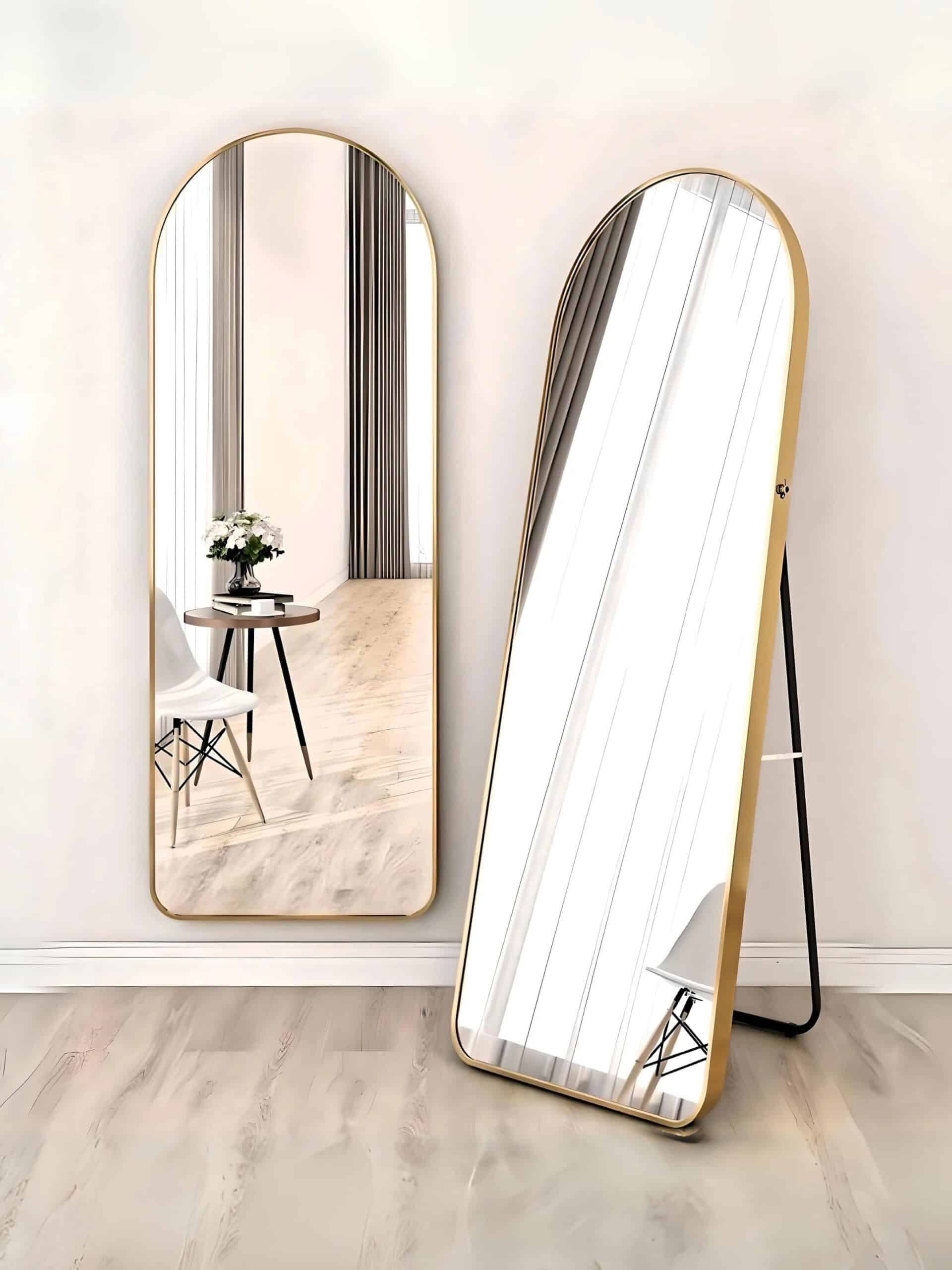 Custom branding on LED mirrors for luxury retail stores, enhancing the shopping experience.