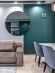 Vista Living Room Mirror - Imported Belgium Glass & Custom Shape