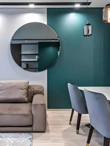 Vista Living Room Mirror - Imported Belgium Glass & Custom Shape