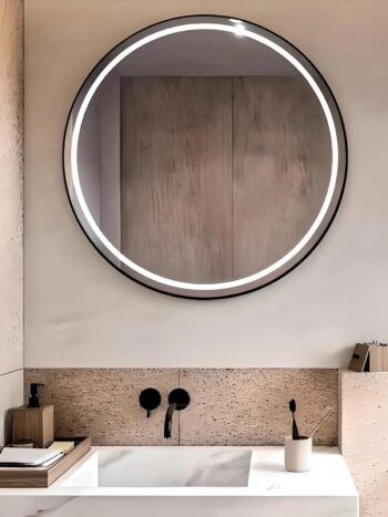 Commercial LED mirrors designed for Ayurveda centers, enhancing spa experiences.