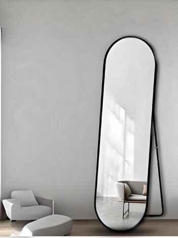 Portable Capsule Body Mirror - Easy Move & Install