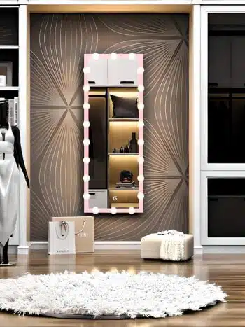 rectangle Hollywood led mirror