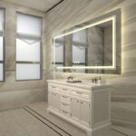 Rectangle LED Mirrors for His & Hers Luxury Bathrooms