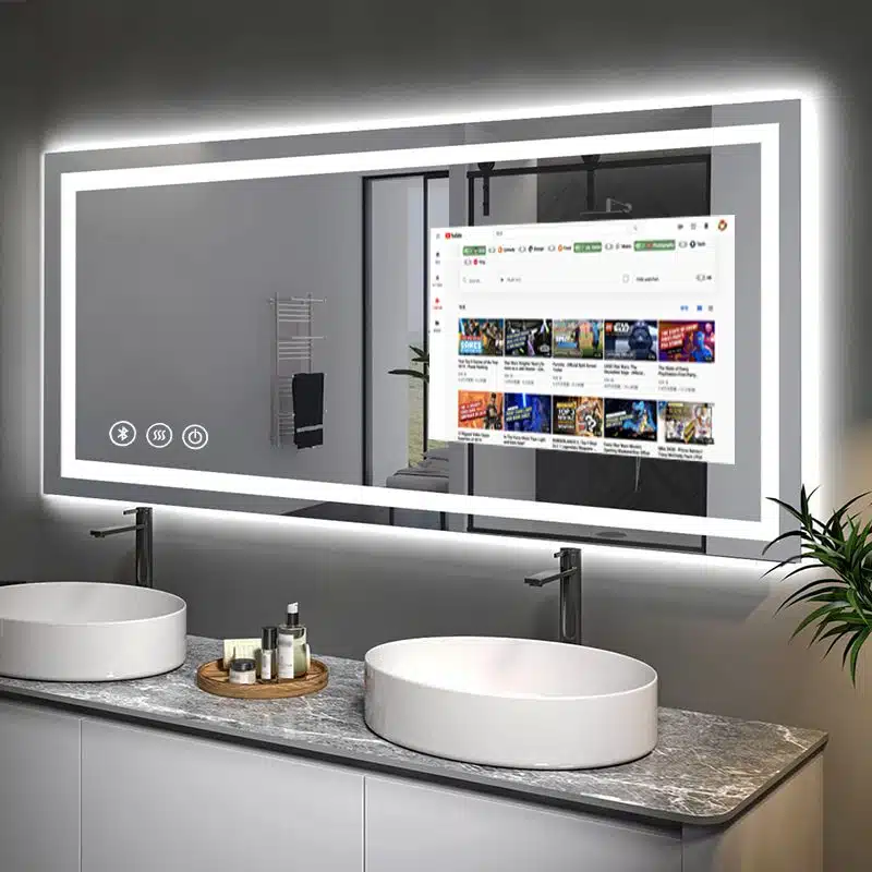 Smart Android LED Mirror for Bathrooms