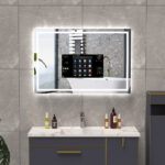 Smart LED Bathroom Mirror with Android TV