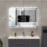 Smart LED Bathroom Mirror with Android TV