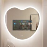 Heart LED TV Mirror