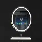 Oval Smart LED Mirror with Android TV