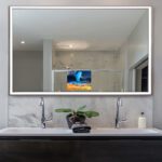 Luxury Smart Android TV LED Mirror with Remote Control