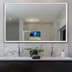 Luxury Smart Android TV LED Mirror with Remote Control
