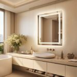 Wisfor LED Lighted Bathroom Mirror – Anti-Fog, Dimmable, and Touch Controls