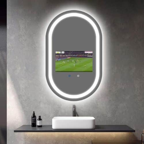 Android TV LED Mirror with Remote