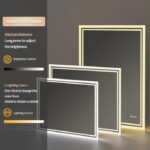 Super Bright LED Bathroom Backlit Mirror – Anti-Fog, Dimmable, and Touch Controls