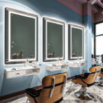 Wisfor LED Lighted Bathroom Mirror – Anti-Fog, Dimmable, and Touch Controls