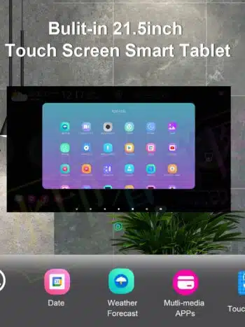 Android TV LED Mirror with Remote Control