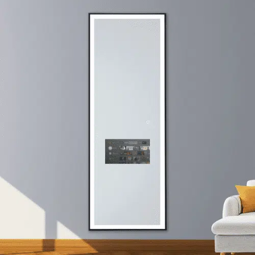 Premium Smart Android TV LED Mirror with Remote Control