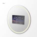 Round Android Smart LED TV Mirror with Touch & Remote Controlv