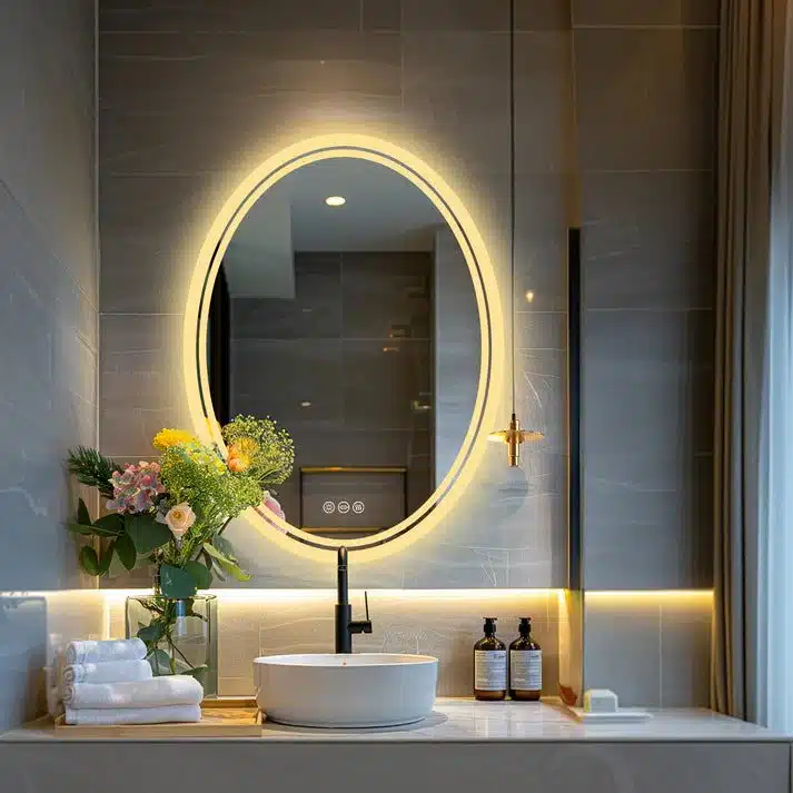 Minimalist LED Mirrors for Compact Indian Urban Homes