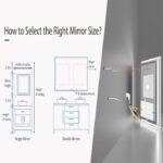Super Bright LED Bathroom Backlit Mirror – Anti-Fog, Dimmable, and Touch Controls