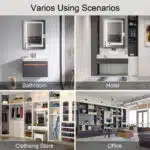 Smart LED Bathroom Mirror with Android TV