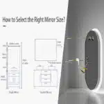 EcoLuxe Arched LED Mirror – Touch Controls, Anti-Fog, and Energy-Efficient Lighting