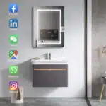 Smart LED Bathroom Mirror with Android TV