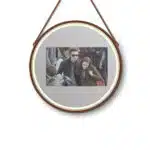 Round Smart Android TV LED Mirror with Touch & Remote – Luxury Bathroom Tech