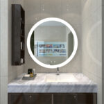 Oval Smart LED Mirror with Android TV