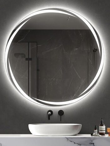 Round forsted design