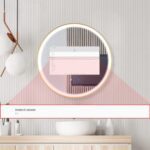 Round Framed Android TV LED Mirror