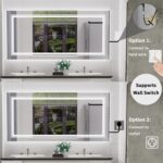 Rectangle LED Mirrors for His & Hers Luxury Bathrooms