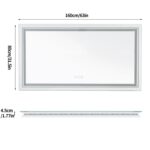 Rectangle LED Mirrors for His & Hers Luxury Bathrooms